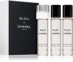 Bleu de Chanel EDT påfyldning 2 x 20 ml + EDT påfyldning med spray 20 ml M 60 ml