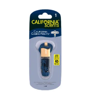 California Scents Hanging Vial California Casino Nights duft til bil 5 ml