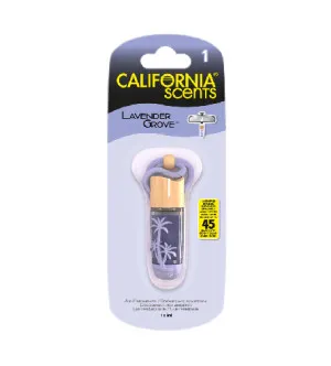 California Scents Hanging Vial Lavender Grove duft til bil 5 ml