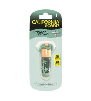 California Scents Hanging Vial Redwood Streams bilduft 5 ml