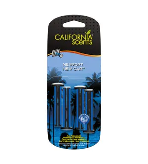 California Scents Vent Stick Newport New Car duft til bil 4 stk