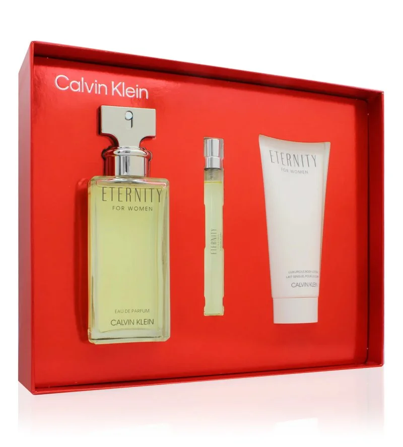 Eternity gavesæt 100 ml + bodylotion 100 ml + Eau de Parfum til kvinder