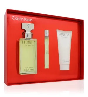 Calvin Klein Eternity gavesæt 100 ml + bodylotion 100 ml + Eau de Parfum til kvinder