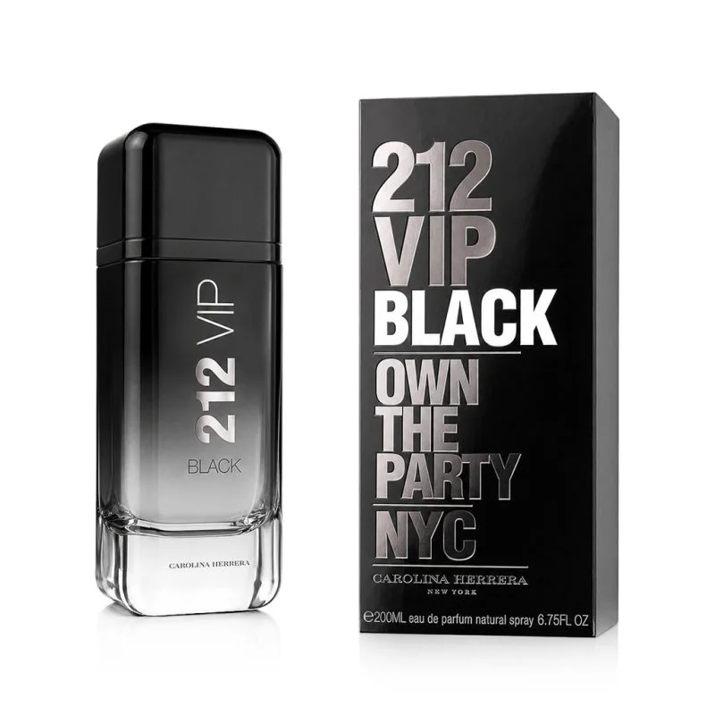 212 VIP Black eau de parfum til mænd 200 ml