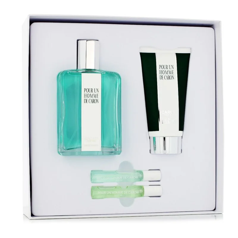 Pour un Homme de Caron EDT 125 ml + SG 75 ml + EDT MINI Le Matin 5 ml + MINI Le Soir parfumevand