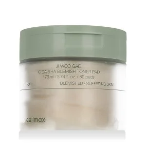 Celimax Ji Woo Gae Cica BHA Tonerpads mod urenheder 60 stk.