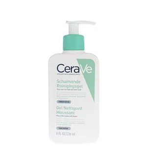 CeraVe Foaming Cleanser skummende rensegel til normal til fedtet hud