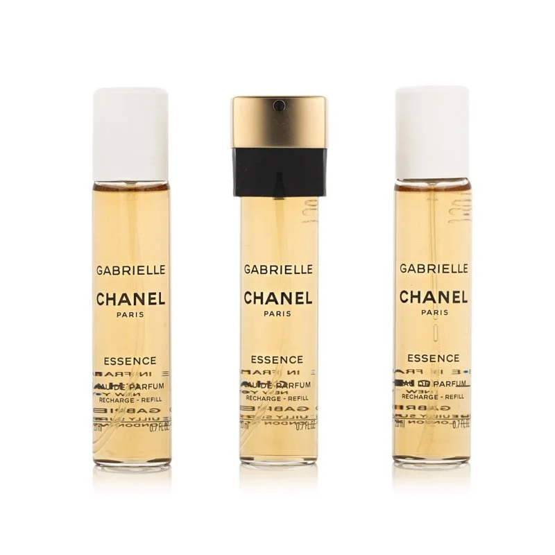 Chanel Gabrielle Essence 3 x 20 ml refill til rejseforstøver eau de toilette til kvinder