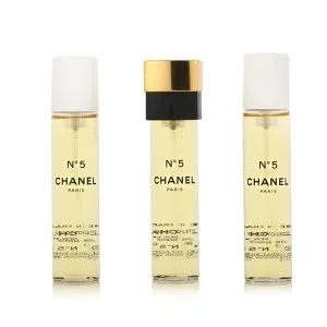 Chanel No 5 3 x 20 ml refill til lommespray eau de toilette til kvinder