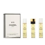 Chanel No 5 3 x 20 ml refill til lommespray eau de toilette til kvinder