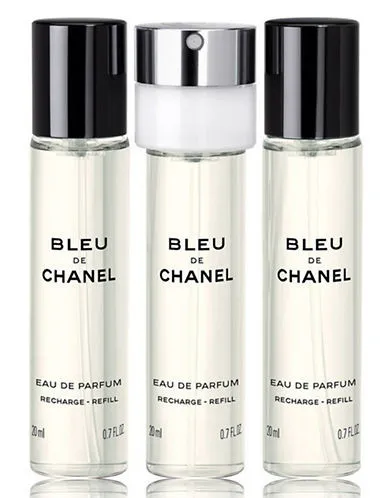 Bleu de Chanel Eau De Parfum parfumeret vand 60 ml til mænd genopfyldning 60 ml påfyldning