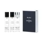 Bleu de Chanel EDT påfyldning 2 x 20 ml + EDT påfyldning med spray 20 ml M 60 ml