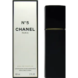 Chanel N°5 Eau De Parfum parfumevand 60 ml til kvinder genopfyldelig flakon