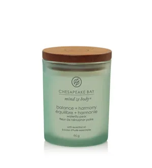 Chesapeake Bay Balance + Harmony Waterlily Pear duftlys 96 g