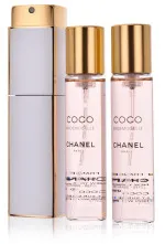 Coco Mademoiselle EDT genopfyldning 2 x 20 ml + EDT genopfyldning med spray 20 ml W 60 ml