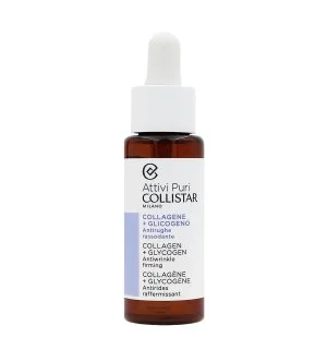 Collistar Attivi Puri Collagen+Glycogen ansigtsserum med kollagen, der reducerer tegn på aldring