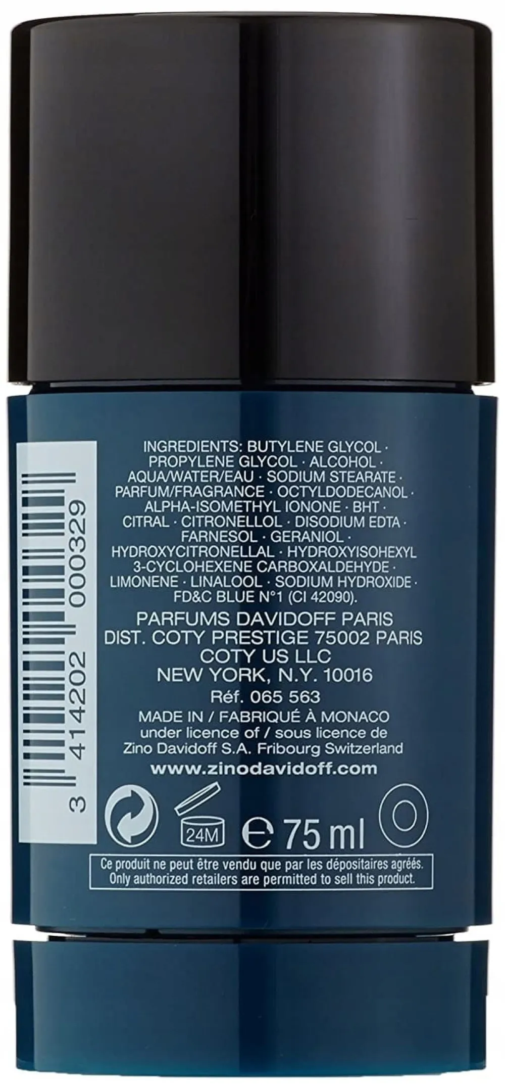 Cool Water deostick 75 g til mænd