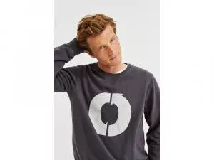 Ecoalf Coyuca Sweatshirt Man Caviar