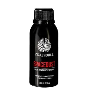 CrazyBull Space Dust mellemstærkt stylingpudder 20 g