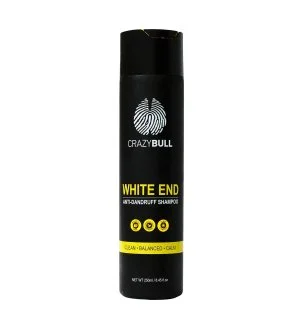 CrazyBull White End Anti-Dandruff Shampoo skælshampoo