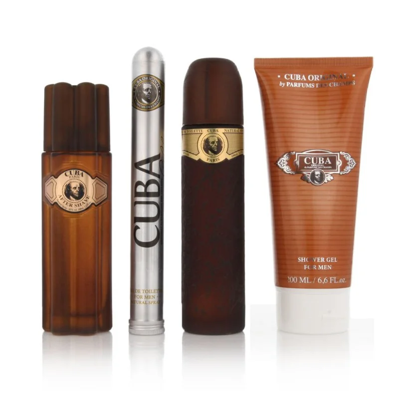 Cuba Gold 100 ml + EDT 35 ml + AS 100 ml + SG eau de toilette til mænd
