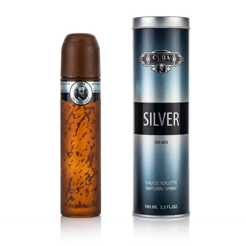 Silver Eau de Toilette til mænd 100 ml