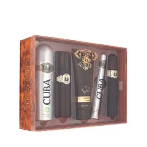 Cuba Gold EDT 100 ml + EDT 35 ml + AS 100 ml + kropsspray 200 ml + SG 200 ml M