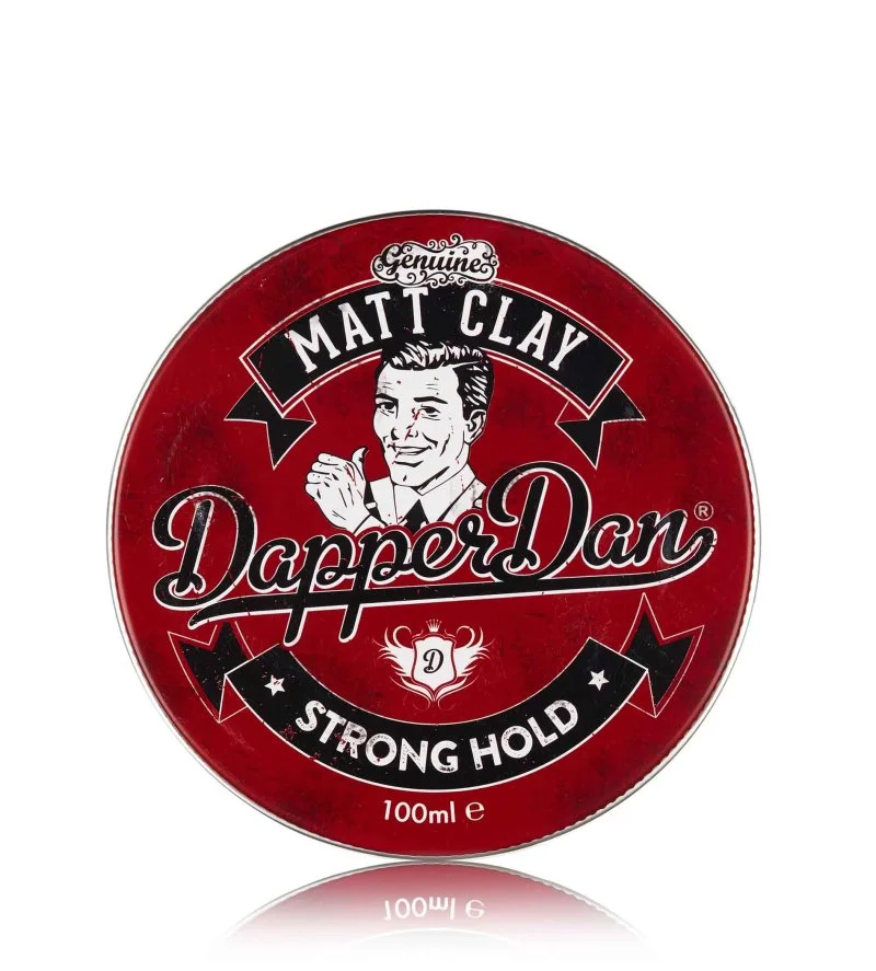 Matt Clay mat lerpomade med stærkt hold 100 ml