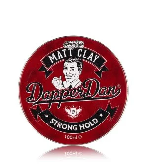 Dapper Dan Matt Clay mat lerpomade med stærkt hold
