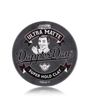 Dapper Dan Ultra Matte Clay ekstra stærk lerpomade med tør effekt