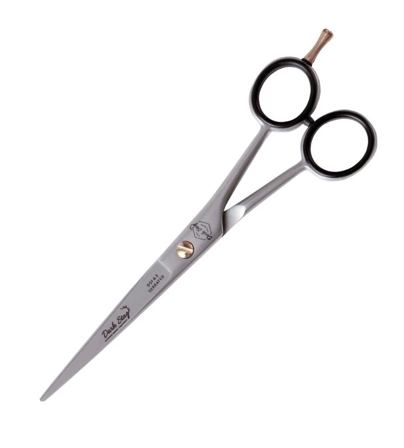 DS1 Barber Serrated Scissor saks - takkede 6,5"
