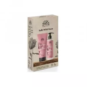 Urtekram Gave sæt shower gel og body lotion wild rose