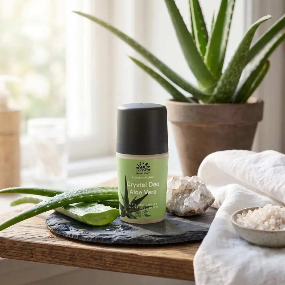 Urtekram Deodorant roll on aloe vera 50ml BIO, VEG