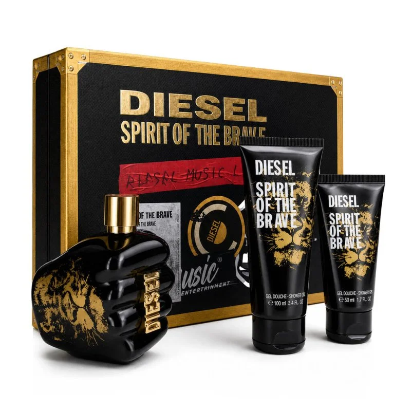 Spirit of the Brave 125 ml + SG 100 ml + SG eau de toilette til mænd 50 ml