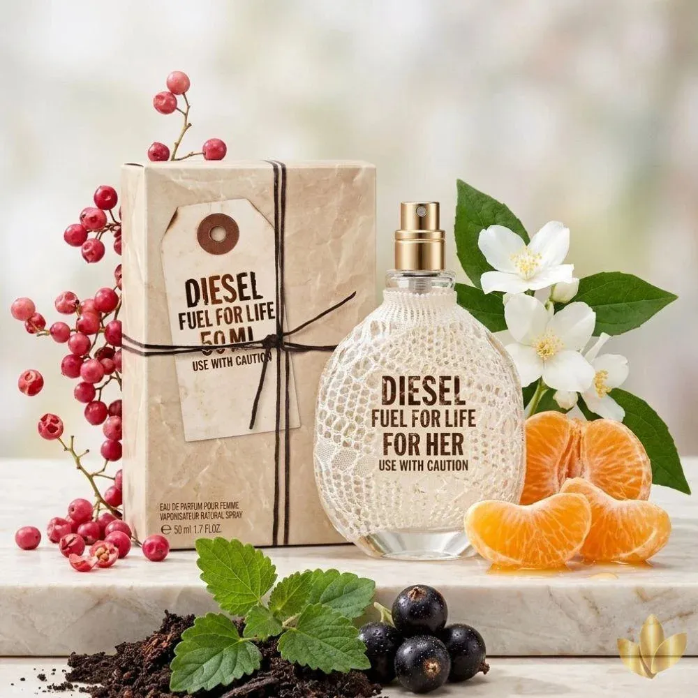 Fuel For Life Eau de Parfum til kvinder 50 ml