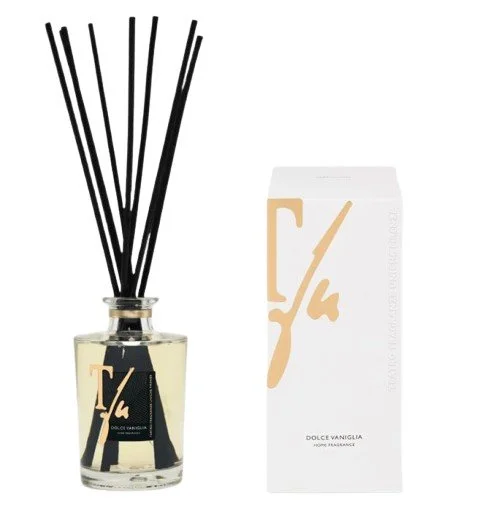 VANIGLIA STICKS 250 ML HJEMMEDUFT - TFU (10 sorte bambuspinde 30 cm inkluderet)