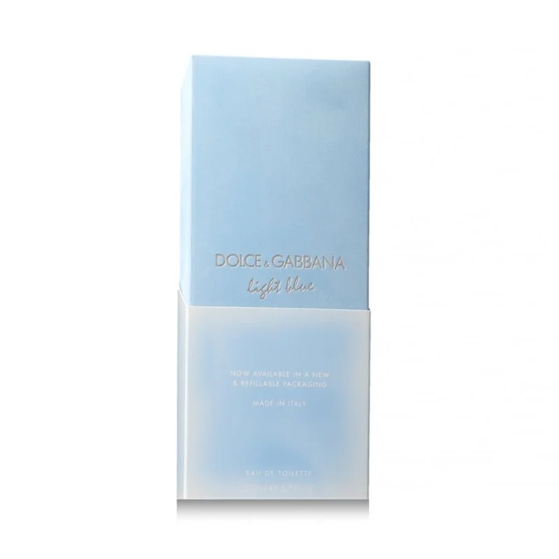 Light Blue 2025 genopfyldelig eau de toilette til kvinder 200 ml