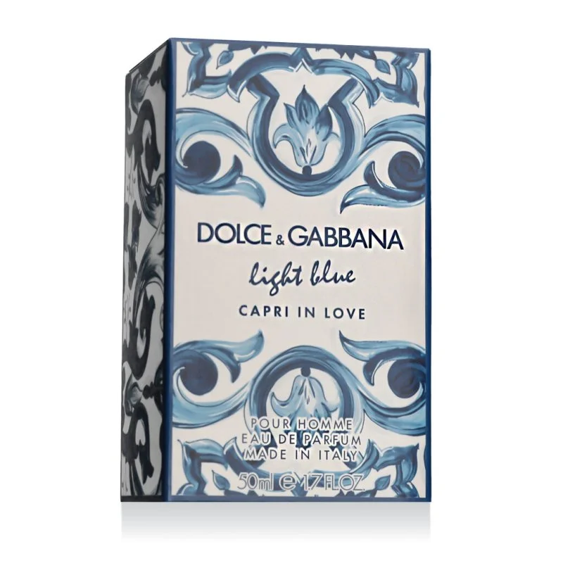 Dolce & Gabbana Light Blue Capri In Love Pour Homme Eau de Parfum til mænd 50 ml