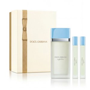 Dolce & Gabbana Light Blue 100 ml + 2 x EDT mini eau de toilette til kvinder