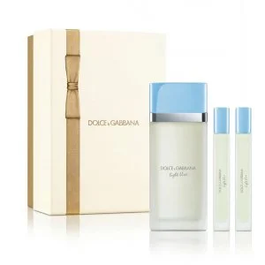 Dolce & Gabbana Dolce & Gabbana Light Blue 100 ml + 2 x EDT mini eau de toilette til kvinder