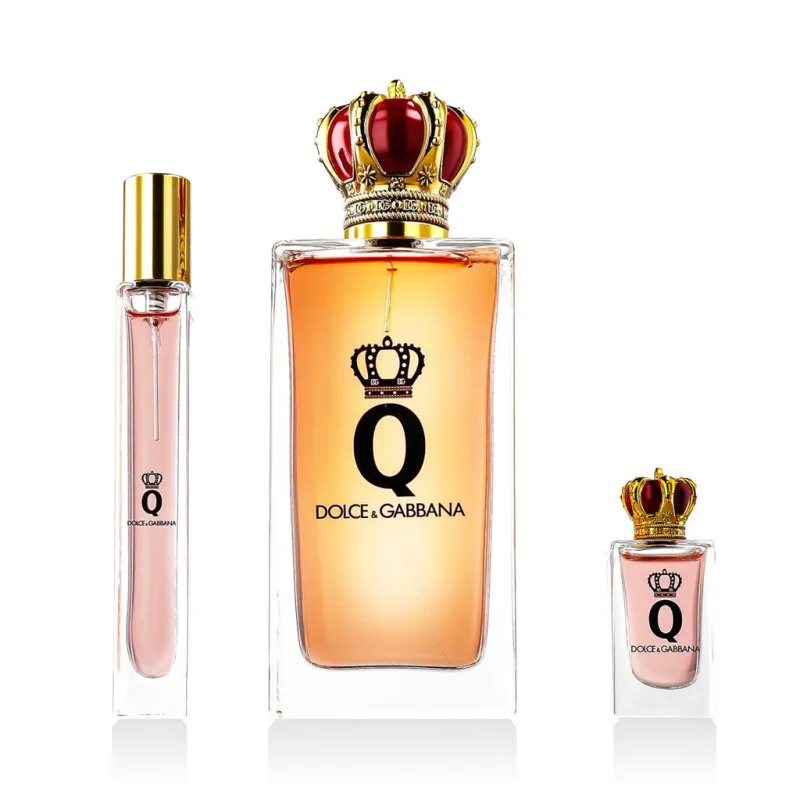 Dolce & Gabbana Q by Dolce & Gabbana 100 ml + EDP MINI 10 ml + EDP MINI Eau de Parfum til kvinder