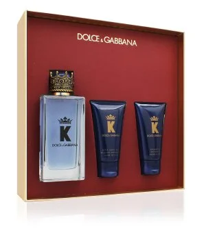 Dolce & Gabbana K by Dolce & Gabbana gavesæt Eau de Toilette til mænd 100 ml + aftershave-balsam 50 ml + brusegel