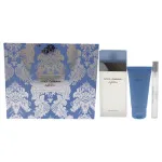 Light Blue gavesæt til kvinder eau de toilette 100 ml + bodylotion 50 ml + eau de toilette 10 ml 100 ml + tělový krém 50 ml + toaletní voda 10 ml