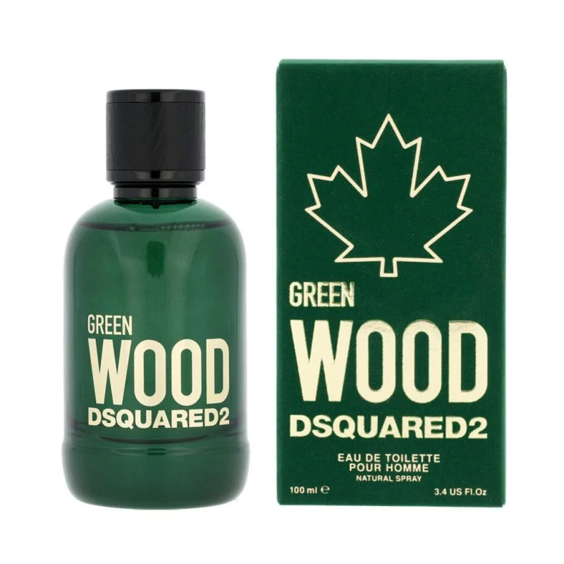 Dsquared2 Green Wood Eau de Toilette til mænd 100 ml