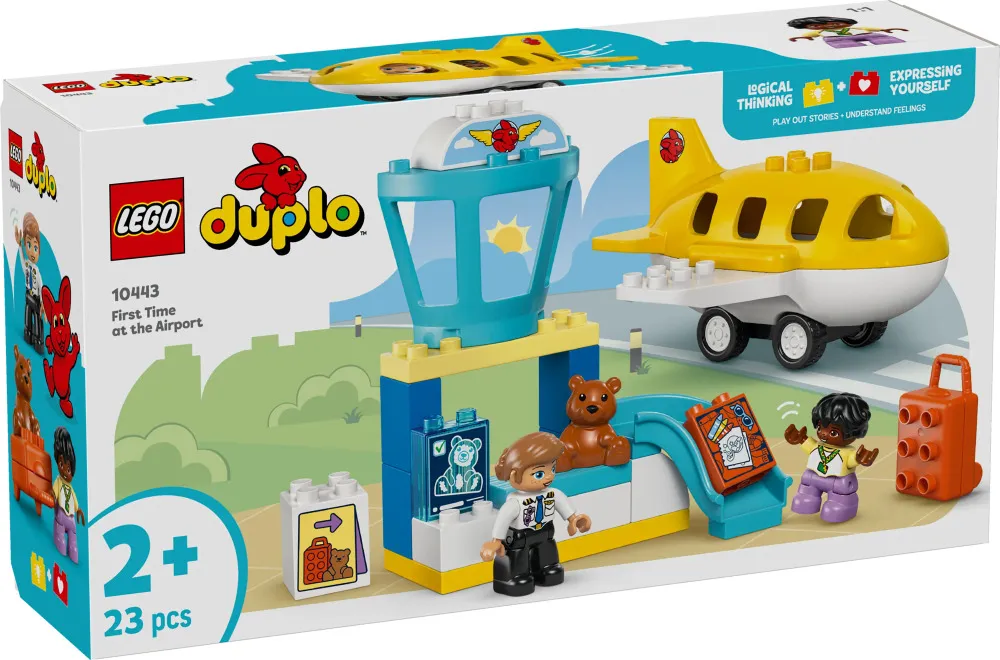 DUPLO® 10443 Første gang i lufthavnen