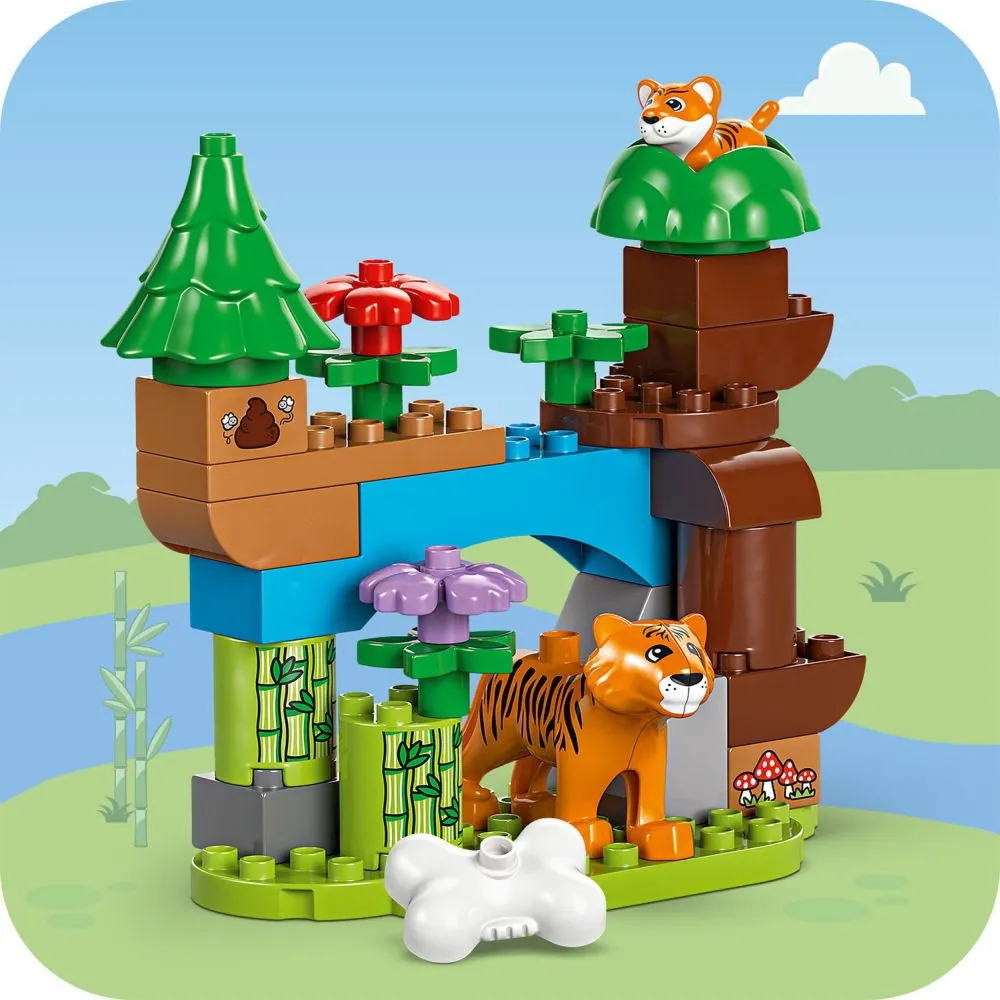 DUPLO® 10446 Vilde dyrefamilier 3-i-1