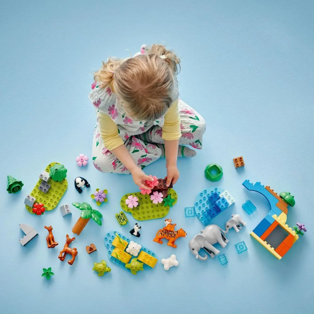 DUPLO® 10446 Vilde dyrefamilier 3-i-1