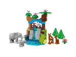 DUPLO® 10446 Vilde dyrefamilier 3-i-1