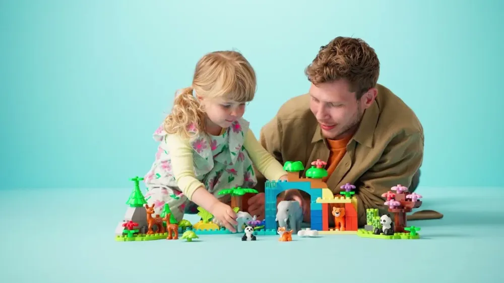 DUPLO® 10446 Vilde dyrefamilier 3-i-1