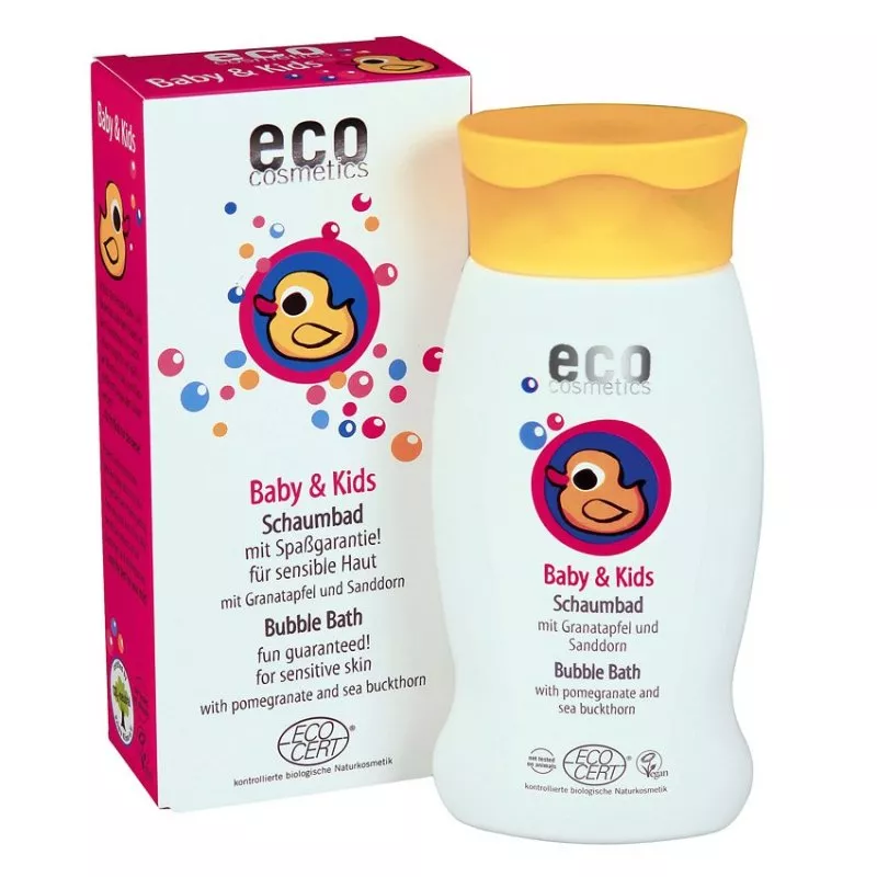 Eco Cosmetics Baby Baby Baby Boble Bath BIO (200 ml) - med granatæble og havtorn